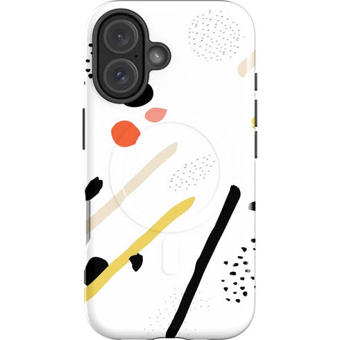 Dots and Dashes iPhone 16 Plus Magsafe Impact Case